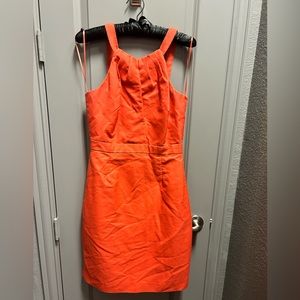 Cute orange dress just in time for summer!